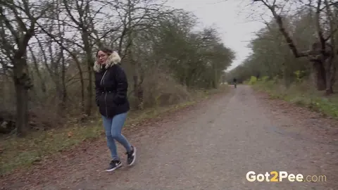 Natasha Ink: European in Jeans Spreads on Country Road – photo 15 of 15