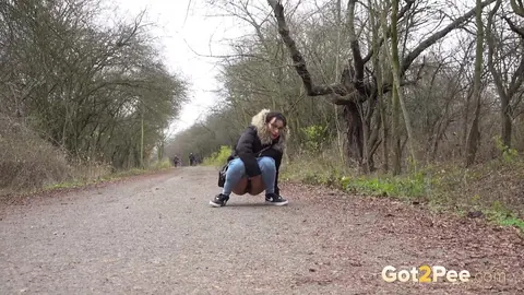 Natasha Ink: European in Jeans Spreads on Country Road – photo 3 of 15