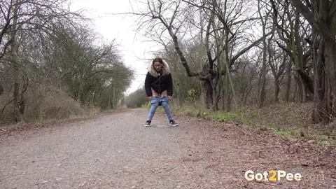 Natasha Ink: European in Jeans Spreads on Country Road – photo 13 of 15