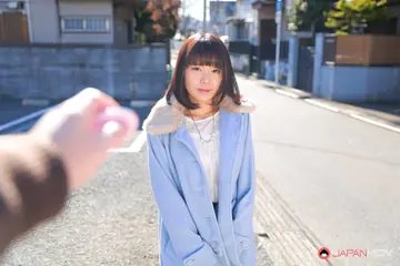 Haruka Miura – Japanese Brunette Pulls Panties Aside in Pantyhose Outdoors