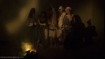 Moka Mora – Brunette Latina in Costume Uniform Takes Anal and Double Penetration