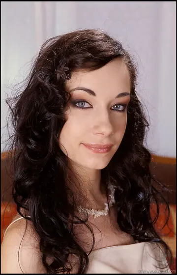 European Brunette MILF Undresses to Show Her Natural Tits
