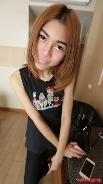 Asian Trans Woman Gets Fucked in the Ass POV