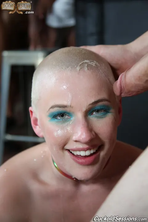 Riley Nixon: Busty Redhead Takes Interracial Gangbang and a Facial – photo 15 of 15