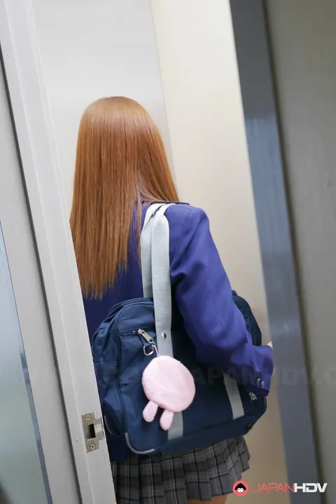 Japanese Woman Masturbates Hairy Pussy with a Dildo – photo 2 of 15