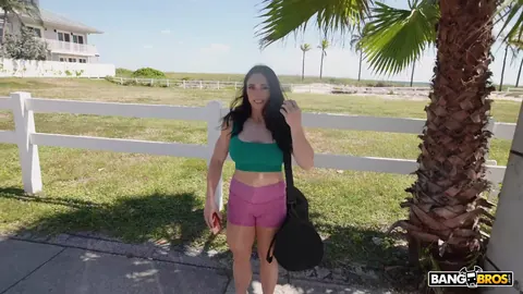 Busty Athletic Woman Rides BBC Outdoors – photo 2 of 21