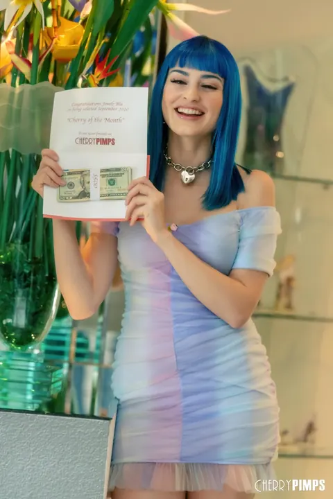 Jewelz Blu: German Brunette Strips Out of Her Skirt in High Heels – photo 13 of 20