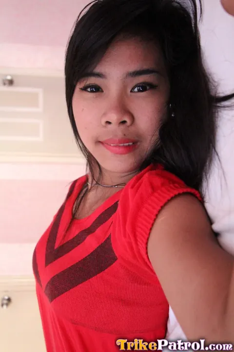 Asian Woman in Panties Spreads Her Hairy Muff – photo 3 of 15