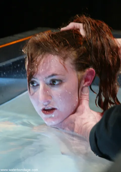Kendra James: Redhead MILF Bound in Water Bondage Outdoors – photo 7 of 21
