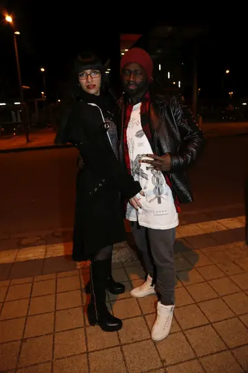 Tall European in Glasses and Boots Rides BBC Outdoors