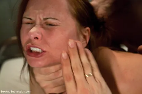 Katja Kassin: Busty Redhead MILF Gets Double Penetration and a Facial in Bondage – photo 7 of 20