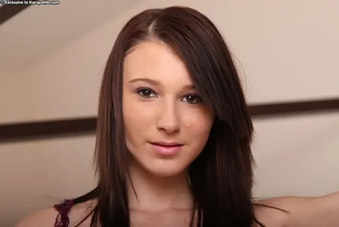 Whitney Jean: Brunette Strips Out of Nightgown and Lingerie – photo 4 of 16