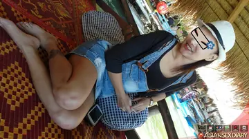 Tattooed Asian Woman Takes Anal and Gets a Facial