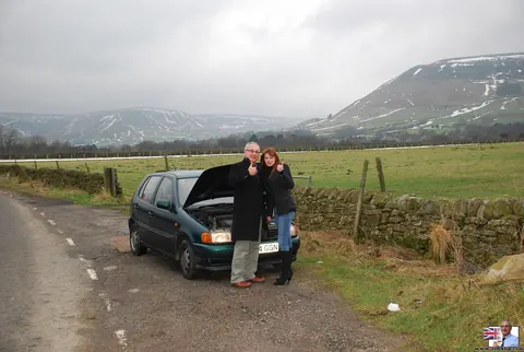 Holly Kiss: British Redhead MILF Fucks and Kisses in a Car – photo 1 of 21