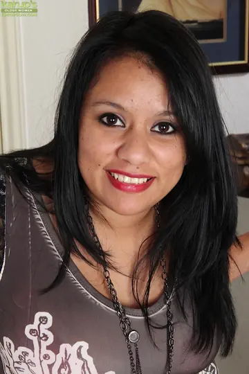 Thick Latina MILF Undresses and Fingers Her Pussy