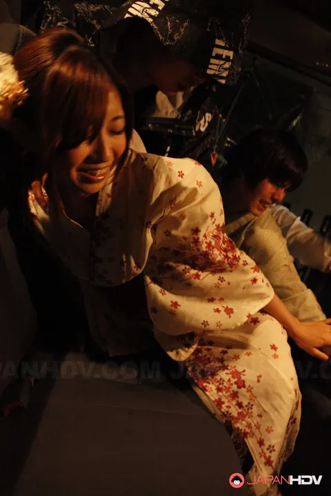 Natsume Nagawa: Slim Japanese Brunette Toyed and Gangbanged – photo 2 of 20