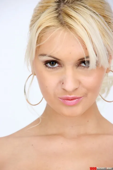 Tall Ukrainian Blonde Strips Nude and Flaunts Her Big Tits – photo 15 of 20
