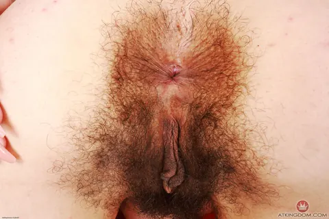 Slim Petite Babe Spreads Her Hairy Pussy and Ass – photo 18 of 21