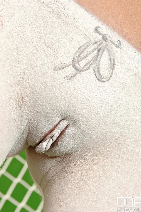 Erika Angel: Blonde PAWG Poses in Socks and Spreads Her Shaved Pussy – photo 17 of 21
