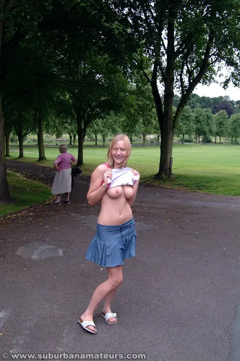 All Ruth: British Babe with Big Tits Spreads Her Pussy in the Forest – photo 11 of 21