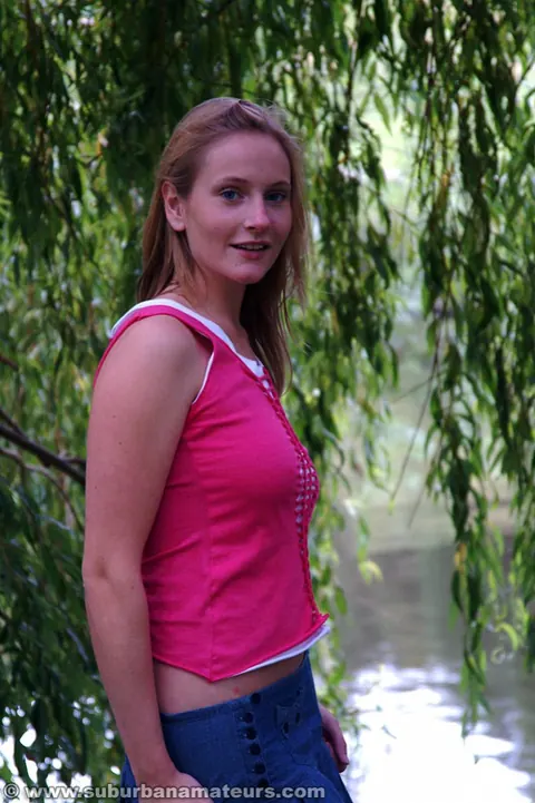 All Ruth: British Babe with Big Tits Spreads Her Pussy in the Forest – photo 8 of 21
