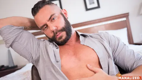 Athletic Man Strokes His Big Cock – photo 15 of 20