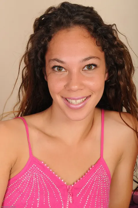 Cherri Noir: Slim Hairy Brunette Peels Off Her Panties and Poses Nude – photo 1 of 21