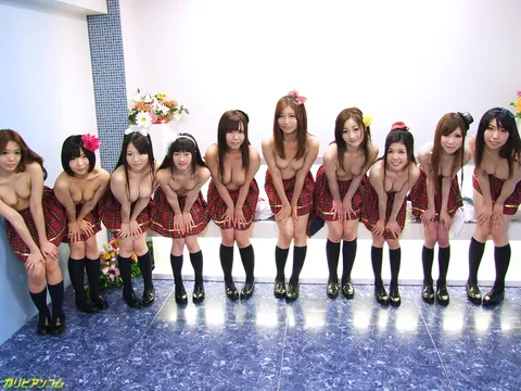 Chinami: Petite Japanese Brunette Undresses for a Threesome with Women – photo 2 of 9