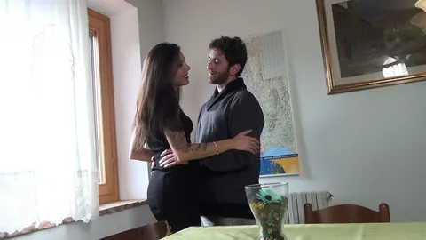 Valeria Curtis: Brunette MILF in Lingerie Fucks Her Partner – photo 3 of 15