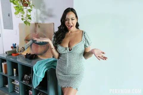 Kitten Latenight: Curvy Brunette MILF with Big Tits Gets Fucked Doggy Style – photo 2 of 21