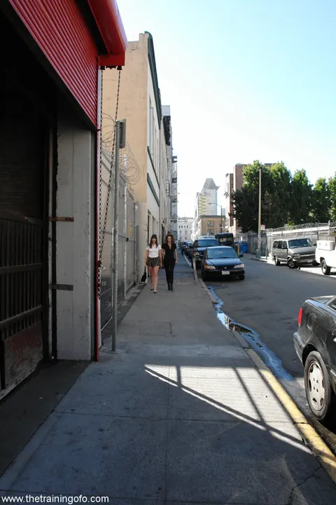 Bobbi Starr: Tall Skinny MILF Bound and Spread in Public – photo 1 of 21