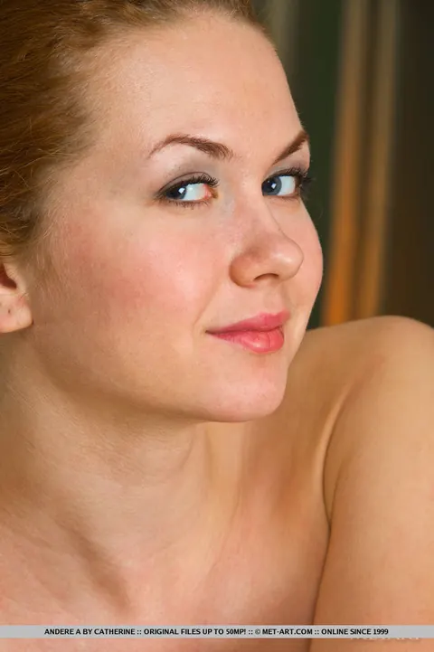 Andere A: Petite Redhead Strips Off Her Panties and Spreads Her Shaved Pussy – photo 18 of 18