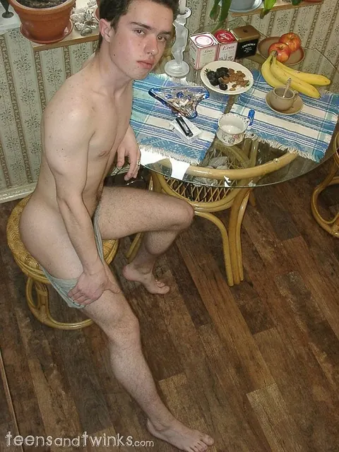 Hairy Man Undresses and Displays His Small Cock – photo 8 of 21