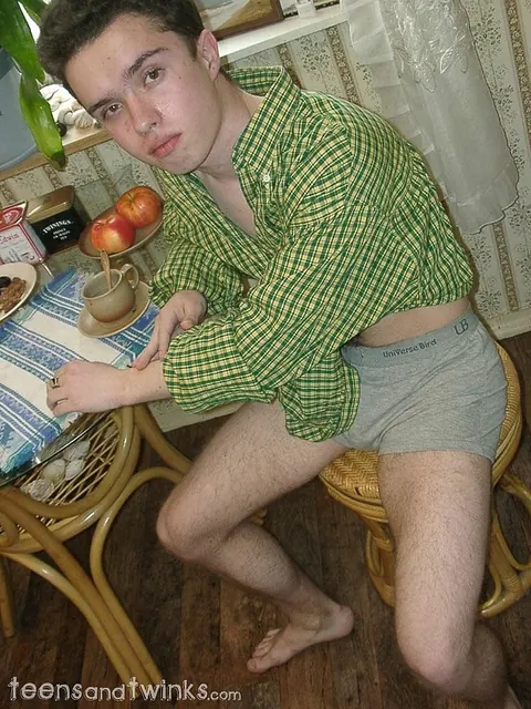 Hairy Man Undresses and Displays His Small Cock – photo 2 of 21