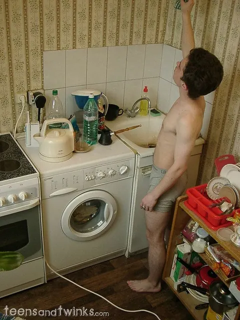 Hairy Man Undresses and Displays His Small Cock – photo 12 of 21