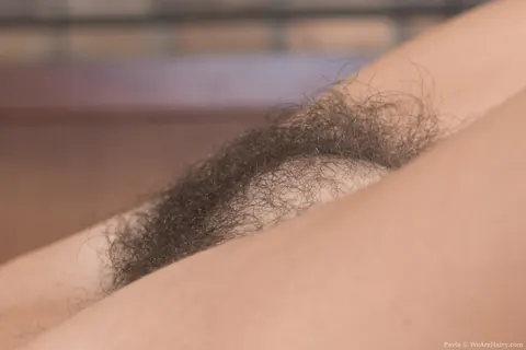 Pavla Amaliya: Busty Brunette Strips Nude and Spreads Her Hairy Pussy – photo 13 of 16