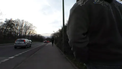 German Brunette Sucks Cock and Gets Fucked Outdoors – photo 5 of 17