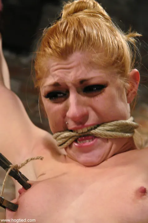 Tawni Ryden: Blonde MILF Bound in Dungeon Bondage Spreads Her Pussy – photo 7 of 17