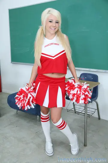 Tessa Taylor – Skinny Blonde Bares All on a Teacher's Desk