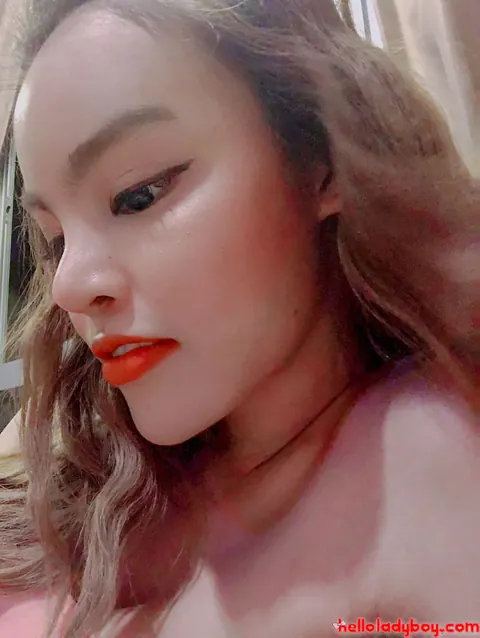 Busty Asian Trans Woman Poses Nude for Selfies – photo 3 of 20