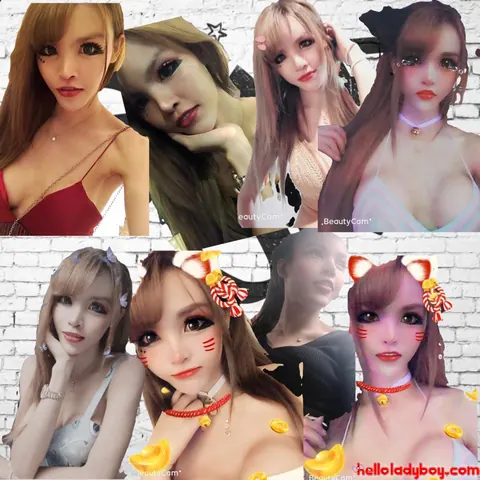 Busty Asian Trans Woman Poses Nude for Selfies – photo 9 of 20