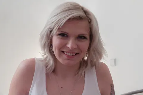 Barbara Nova: Mature European Blonde Fucks Herself with a Dildo – photo 1 of 16
