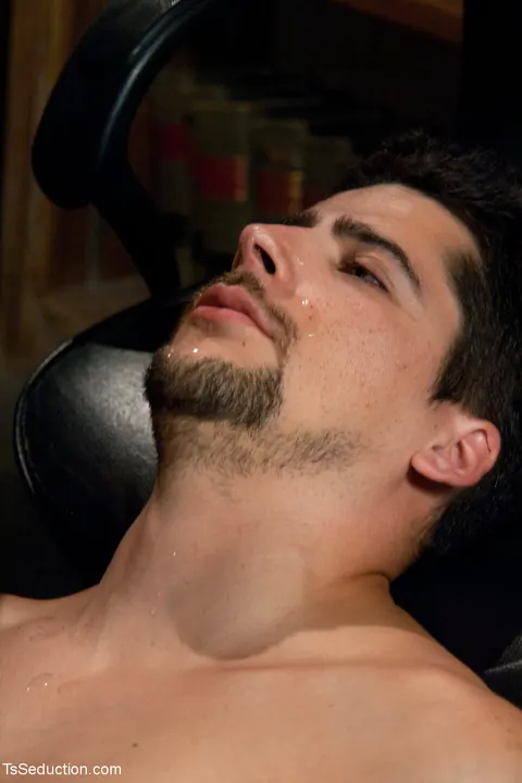 Trans Woman Dominates Bound Man in Femdom Session – photo 15 of 21