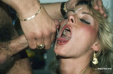 Blonde in Lingerie Rides Cock and Gets a Facial – photo 11 of 12