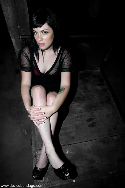 Andy San Dimas: Thick Brunette in a Skirt Enjoys Bondage and Lesbian Sex – photo 4 of 21