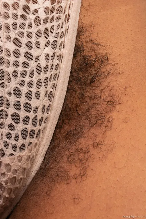 Ebony BBW with Big Tits Spreads Her Hairy Pussy – photo 5 of 20