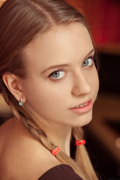 Kimberly Kace: Petite Ukrainian Blonde Reveals Her Natural Tits and Pussy – photo 3 of 21