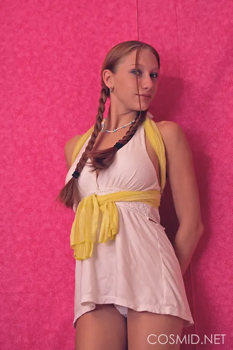 Victoria Nelson: Amateur in Pigtails Strips Out of Her Skirt – photo 3 of 16