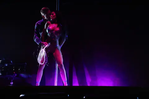 Madison Ivy: Petite German Brunette Pole Dances Before Cowgirl Sex – photo 9 of 21
