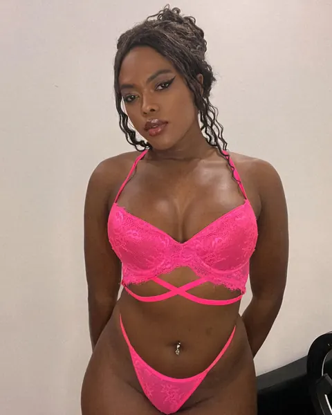 Busty Ebony Latina Strips Out of Her Lingerie and Bikini – photo 16 of 20